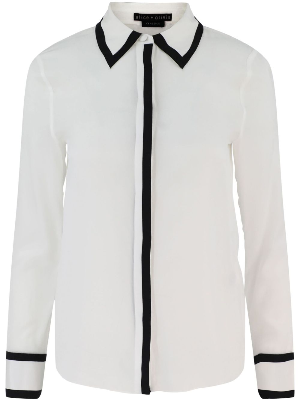 alice + olivia Willa shirt - White von alice + olivia