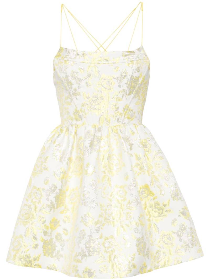 alice + olivia Nat mini dress - White von alice + olivia