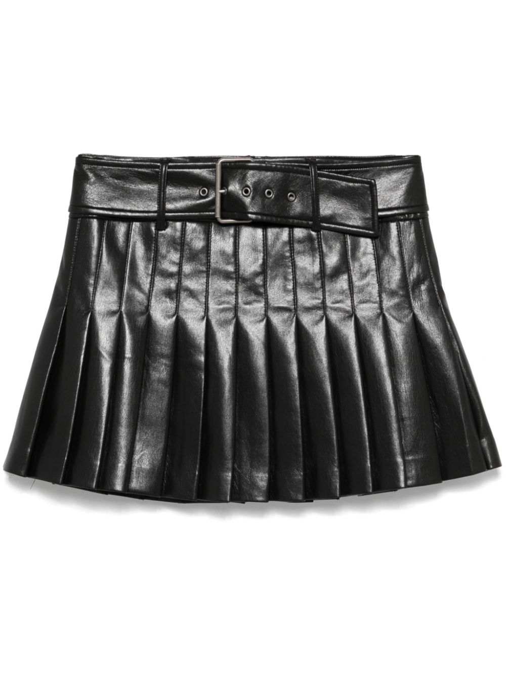 alice + olivia pleated mini skirt - Black von alice + olivia