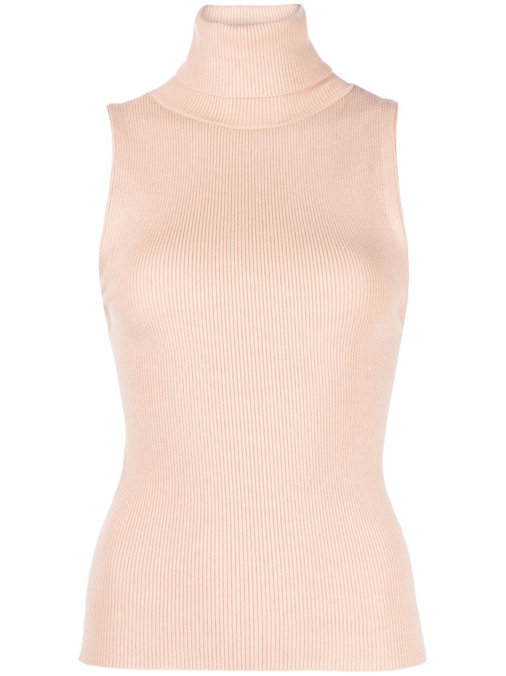 alice + olivia ribbed-knit roll-neck jumper - Brown von alice + olivia