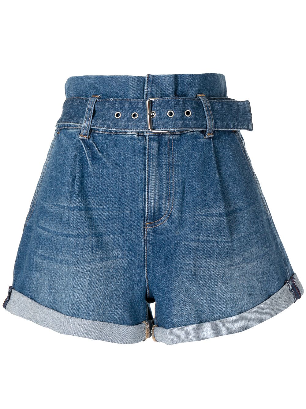 alice + olivia rosemary denim shorts - Blue von alice + olivia