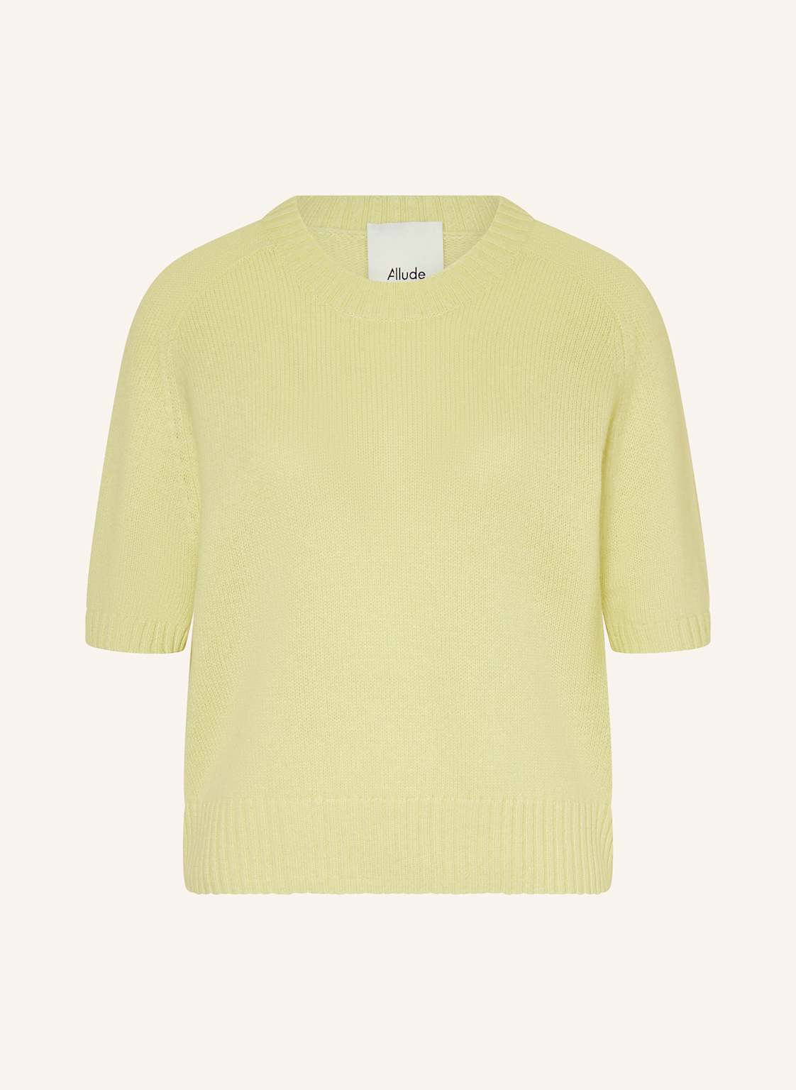 Allude Cashmere-Pullover Mit 3/4-Arm gruen von allude