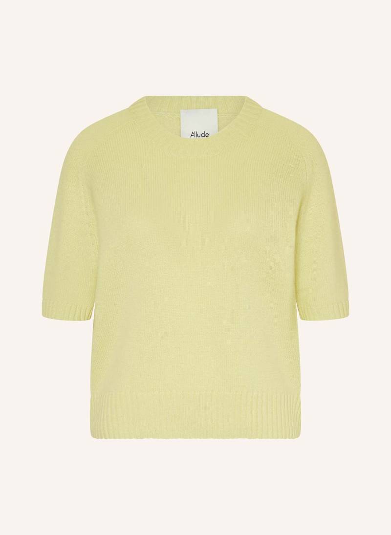 Allude Cashmere-Pullover Mit 3/4-Arm gruen von allude