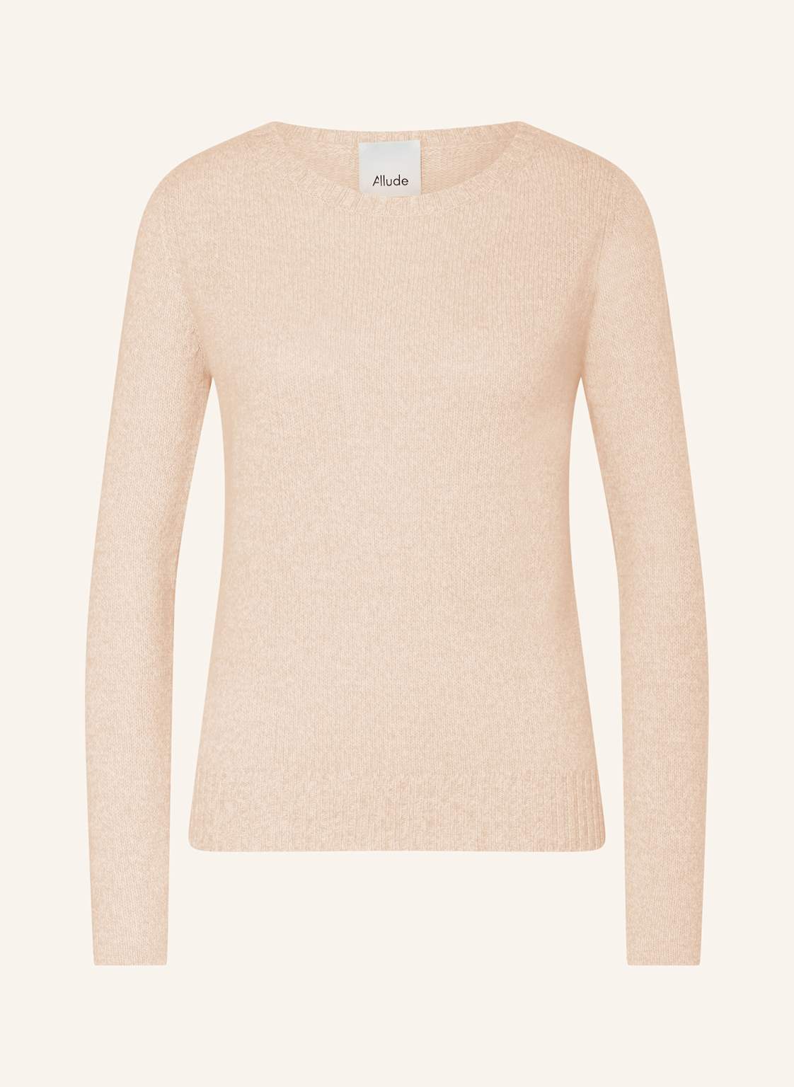 Allude Cashmere-Pullover beige Allude Cashmere-Pullover beige von allude