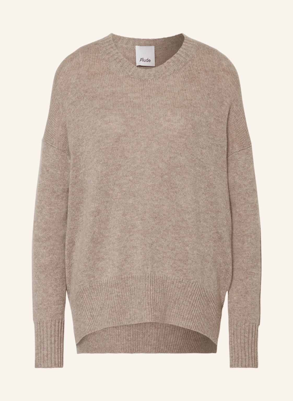 Allude Cashmere-Pullover grau von allude