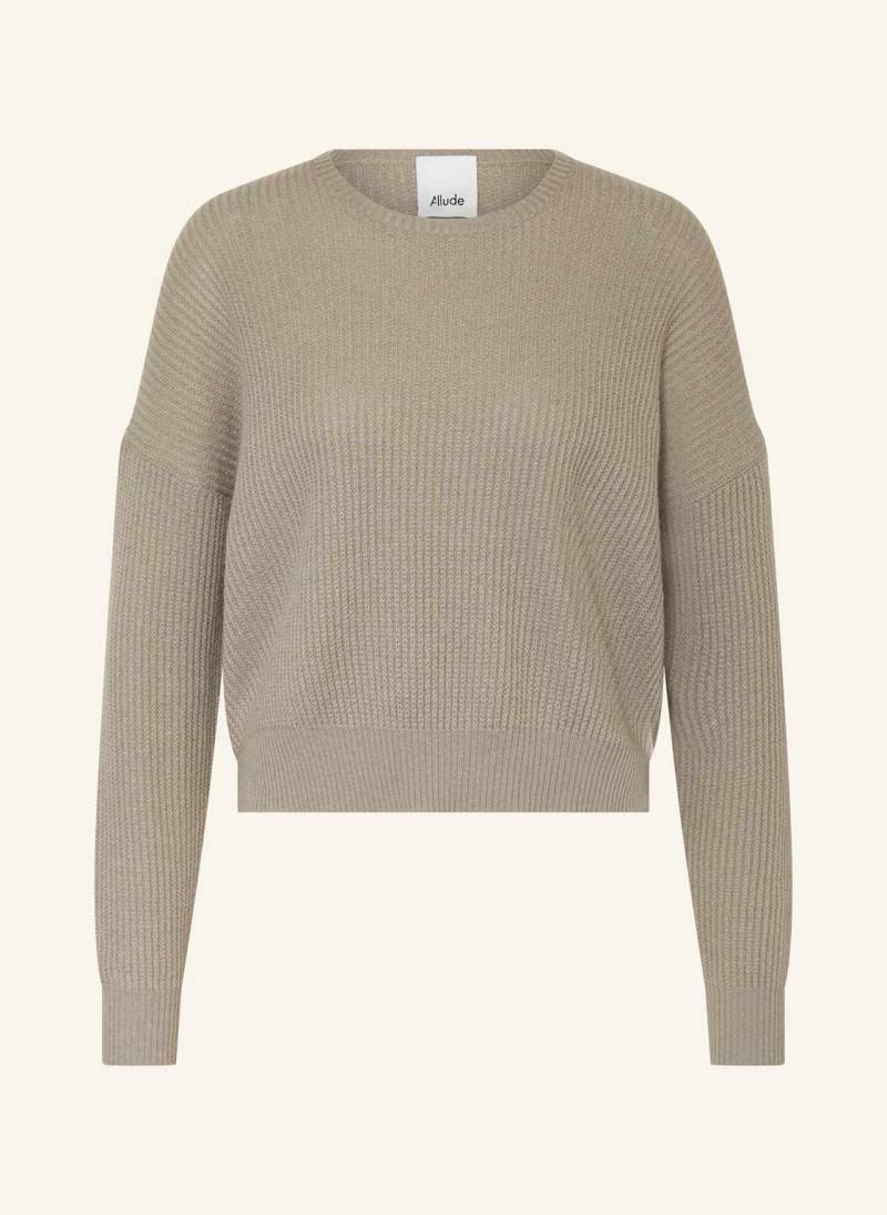 Allude Cashmere-Pullover beige von allude