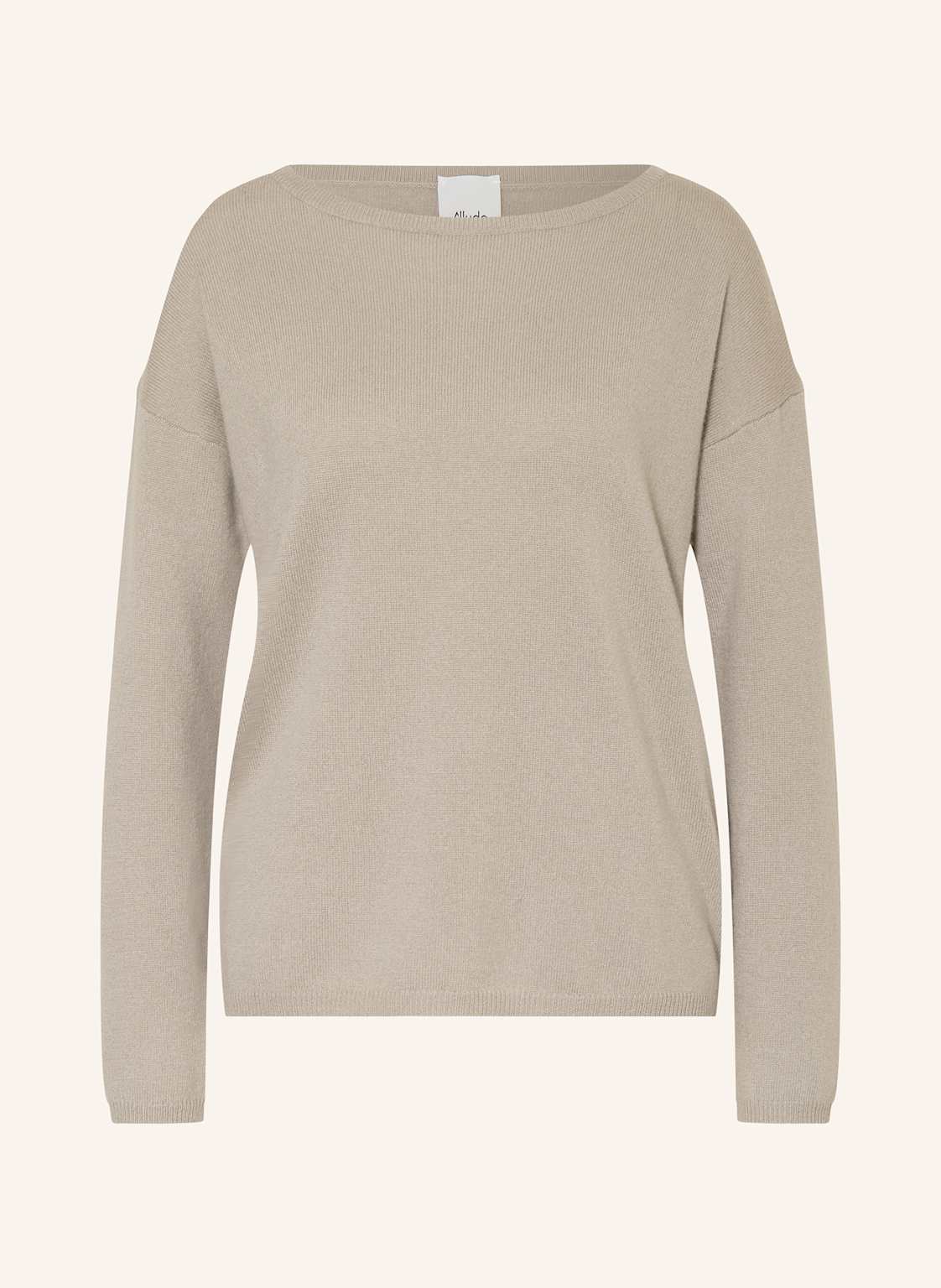 Allude Cashmere-Pullover beige von allude