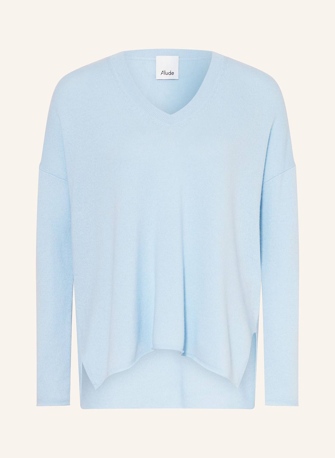 Allude Cashmere-Pullover blau von allude