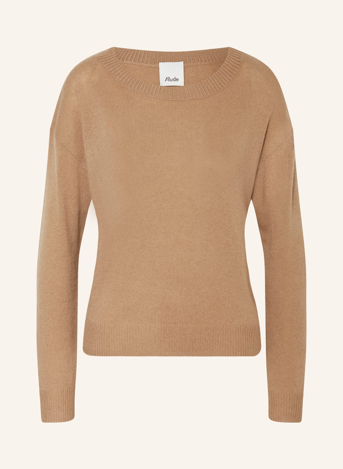 Allude Cashmere-Pullover braun von allude