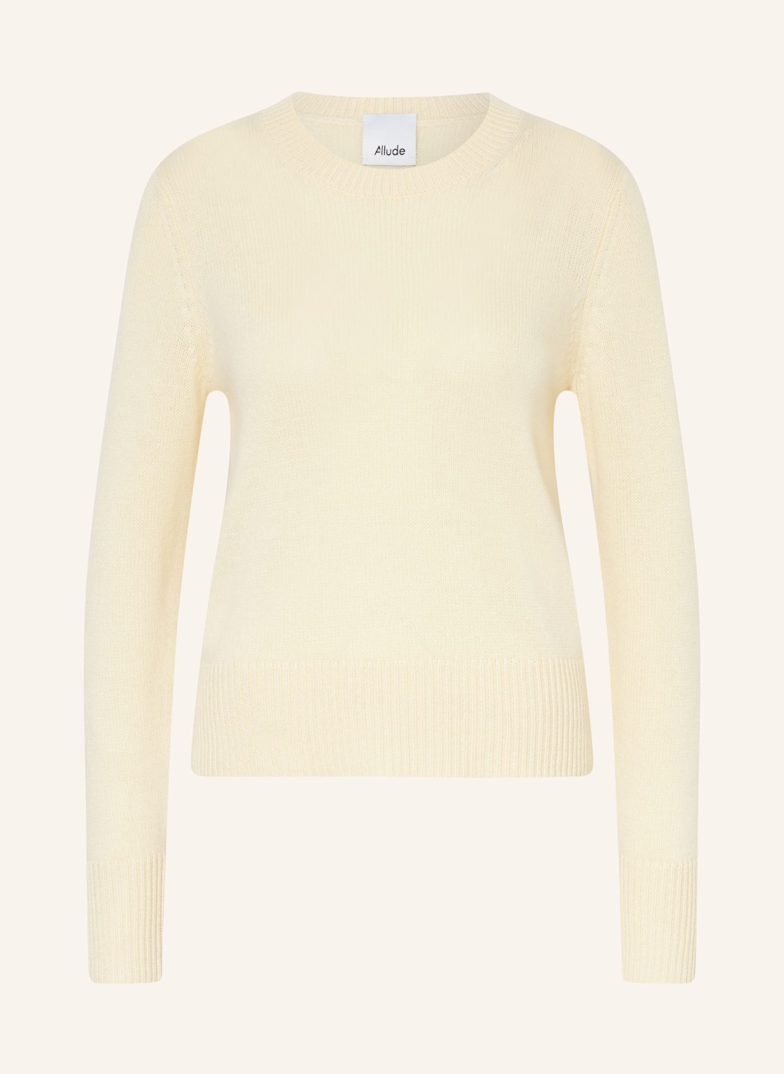 Allude Cashmere-Pullover gelb Allude Cashmere-Pullover gelb von allude