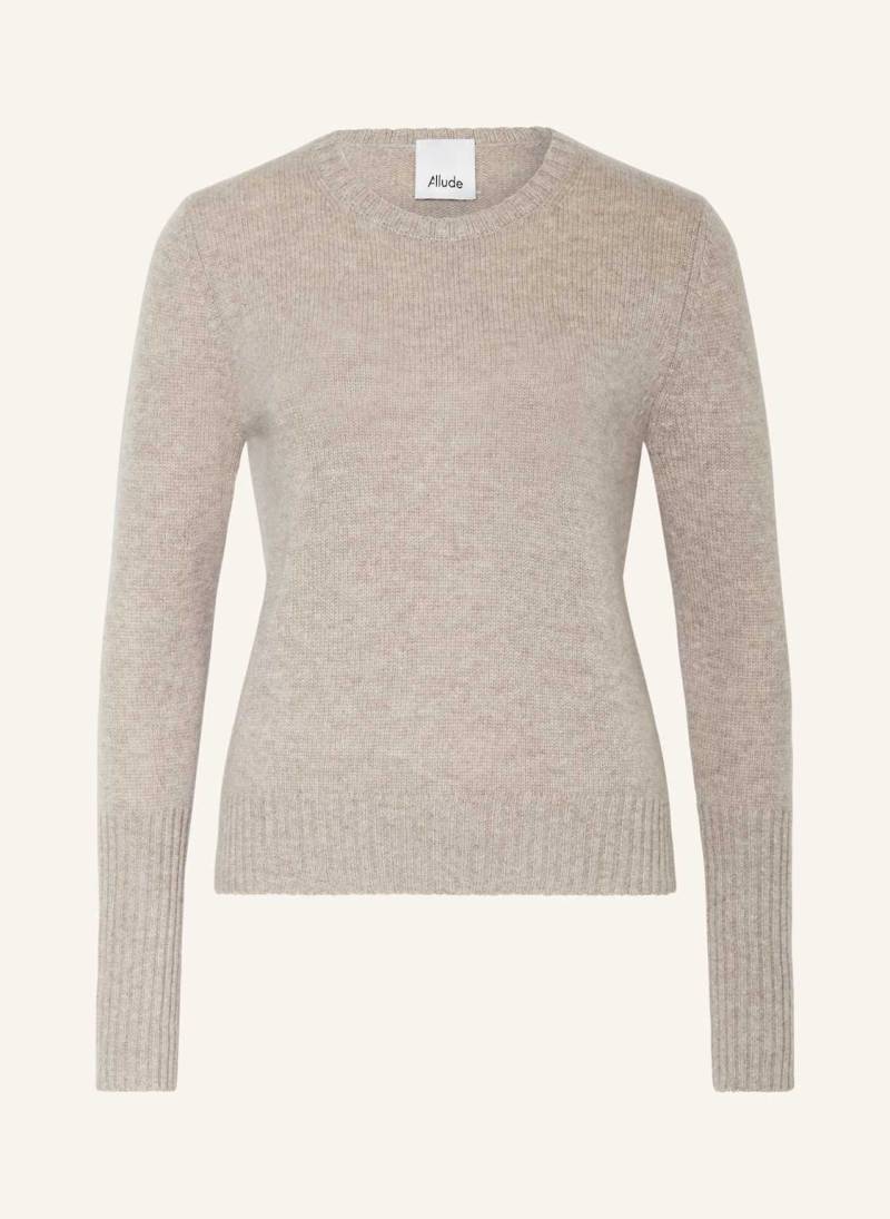 Allude Cashmere-Pullover grau von allude