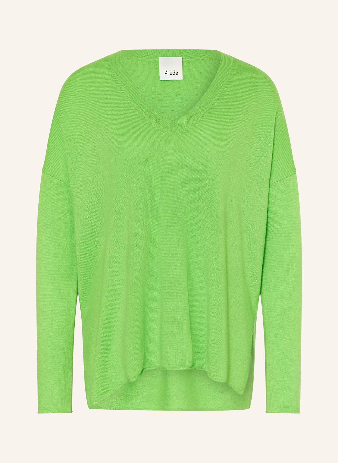 Allude Cashmere-Pullover gruen von allude