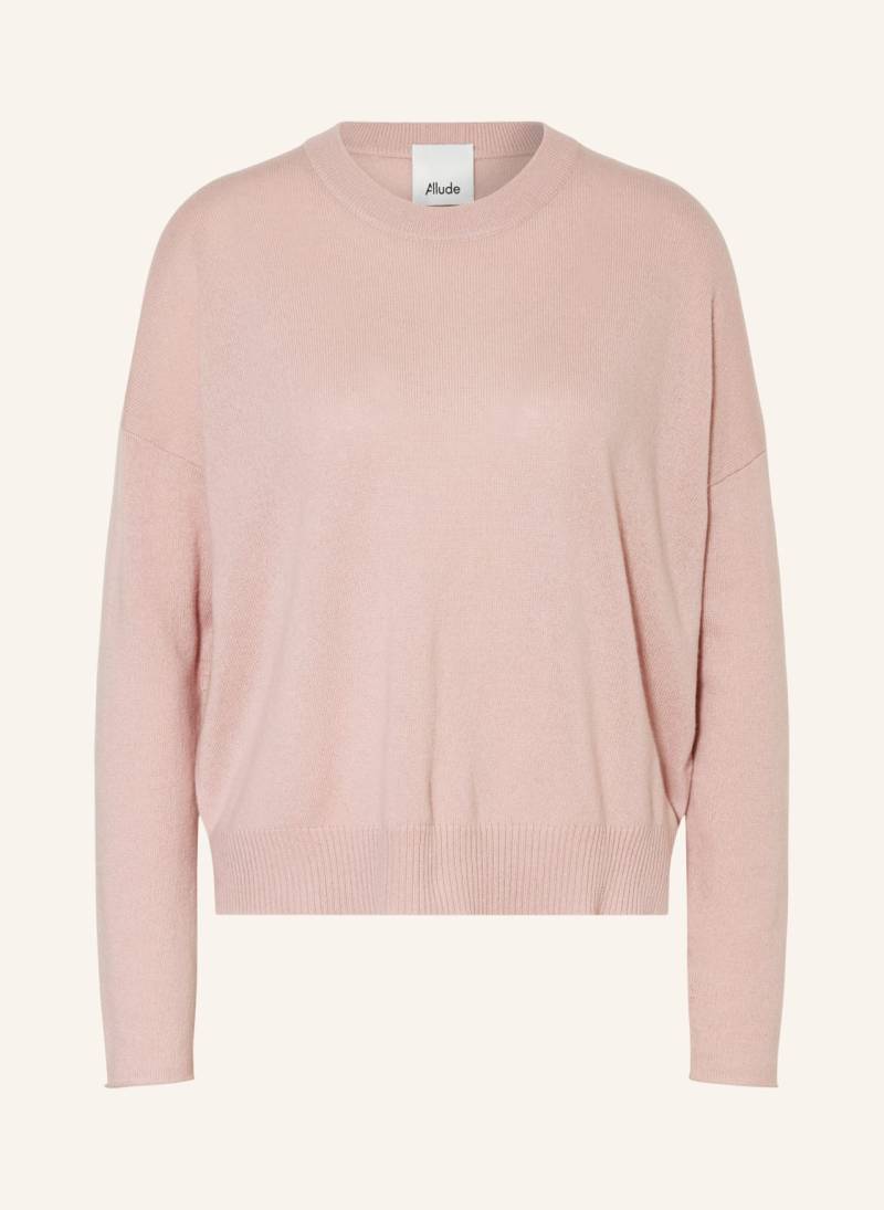 Allude Cashmere-Pullover rosa von allude