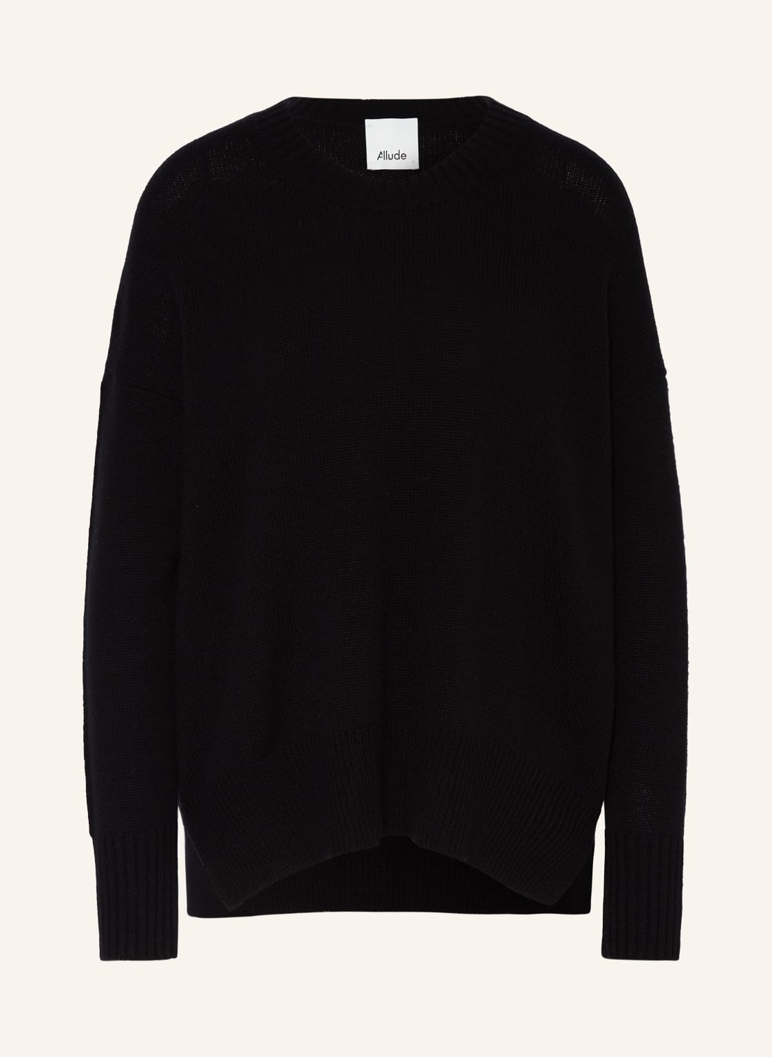 Allude Cashmere-Pullover schwarz von allude