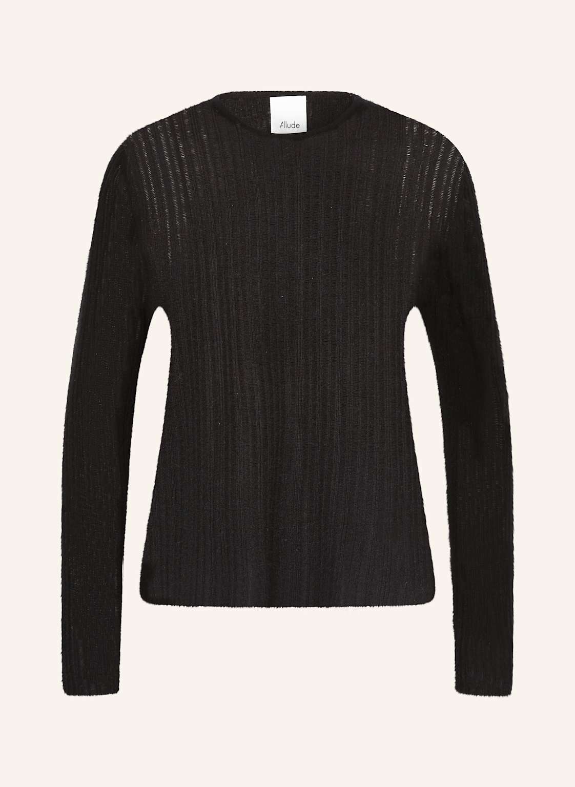 Allude Cashmere-Pullover schwarz von allude