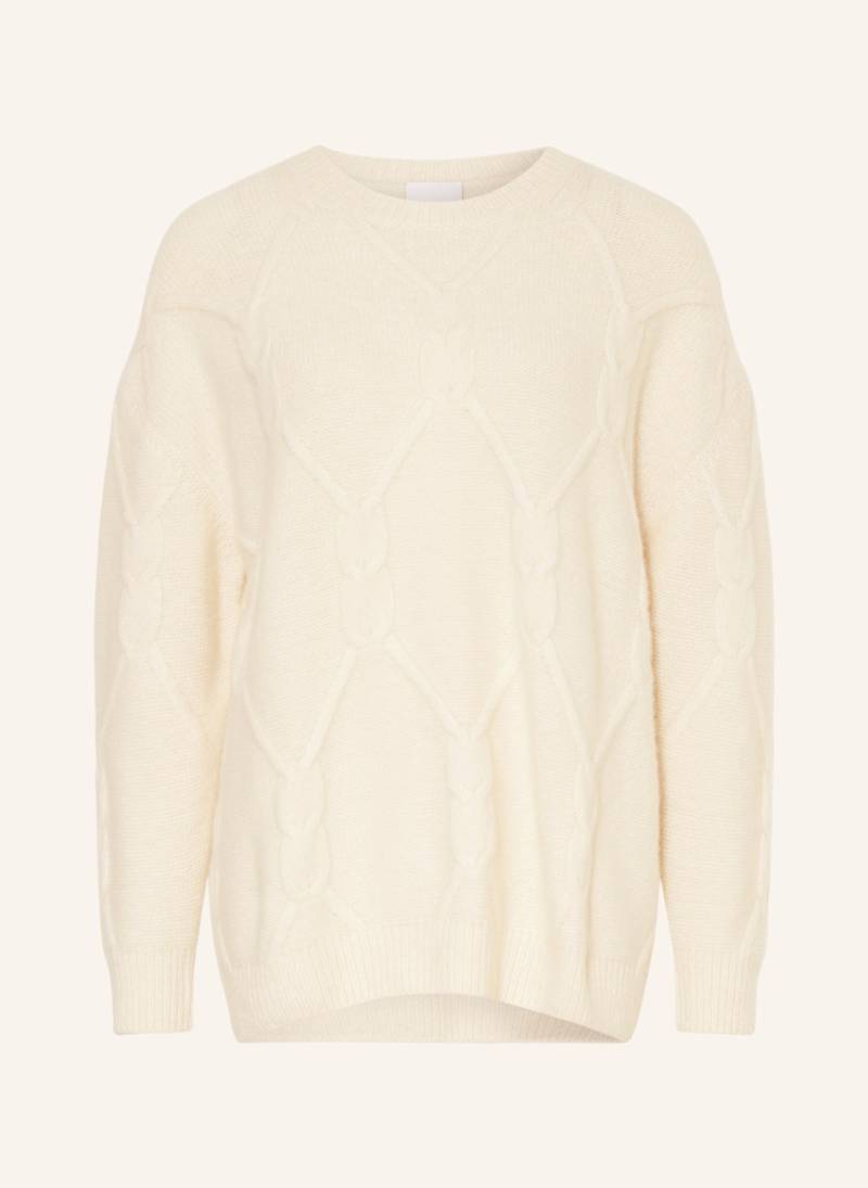 Allude Cashmere-Pullover weiss von allude