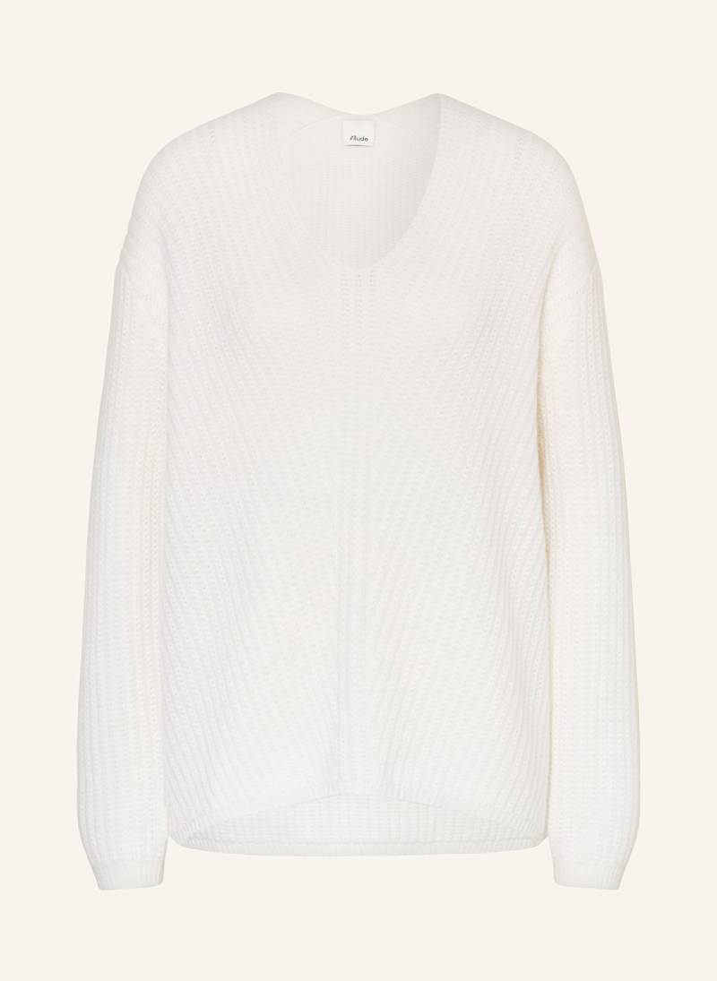 Allude Cashmere-Pullover weiss von allude