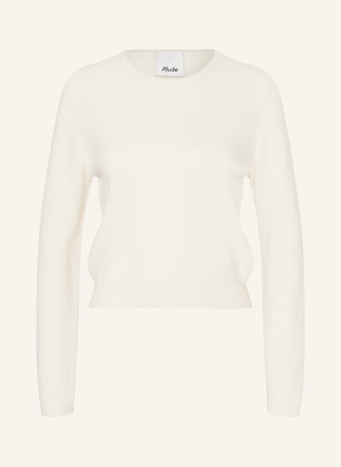 Allude Cashmere-Pullover weiss von allude