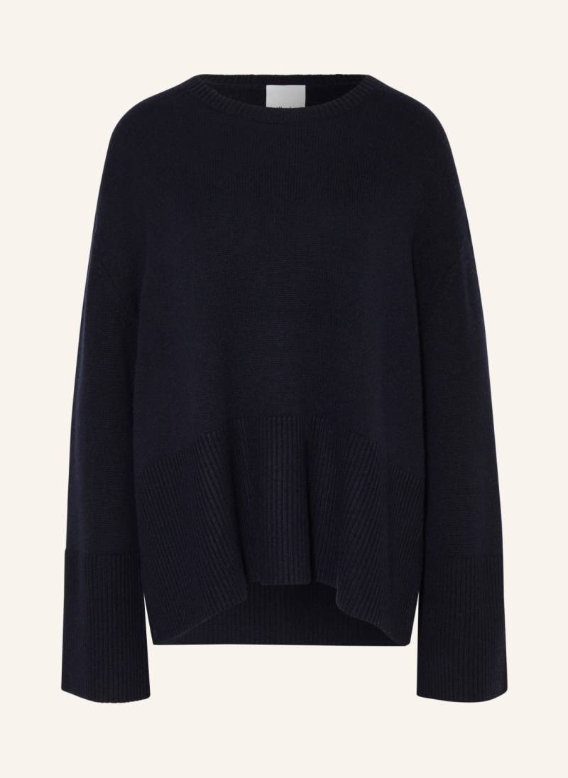 Allude Oversized-Pullover Mit Cashmere blau von allude