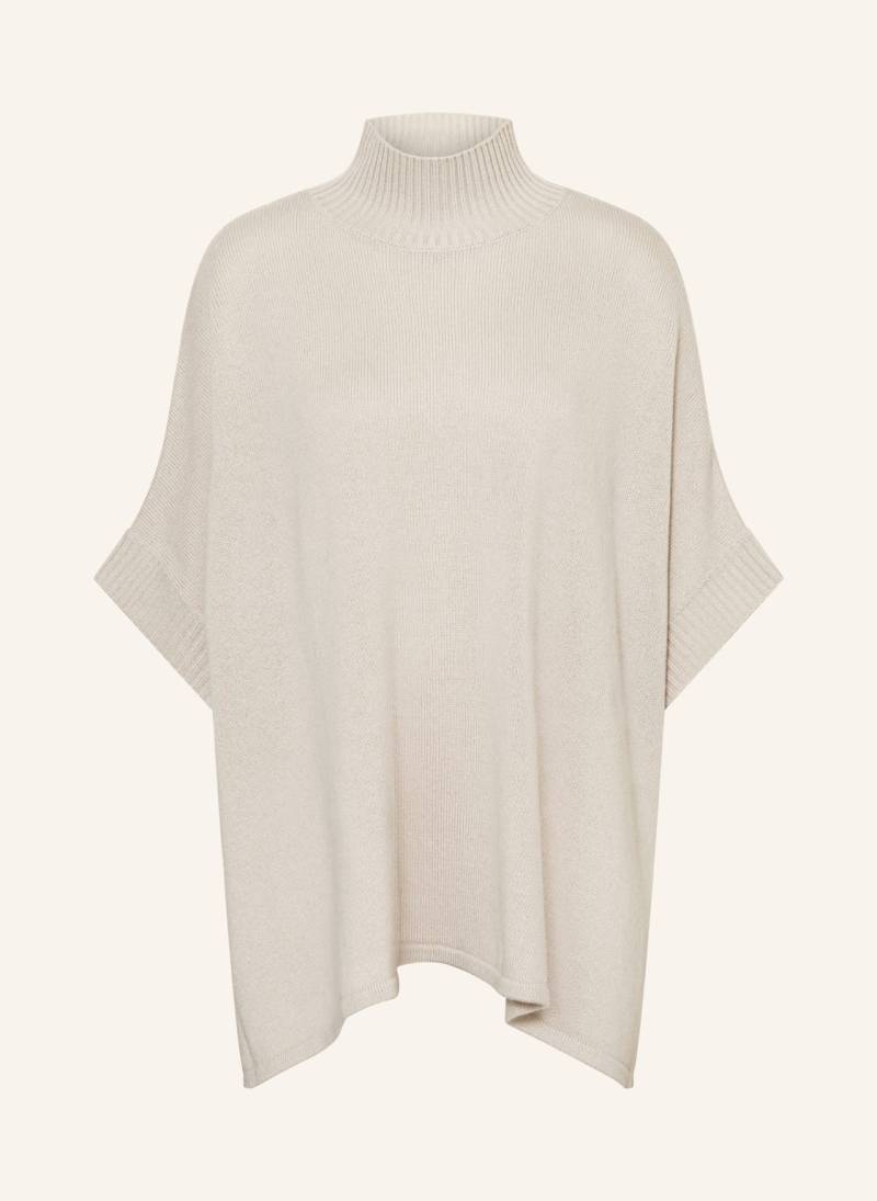 Allude Poncho Mit Cashmere beige von allude