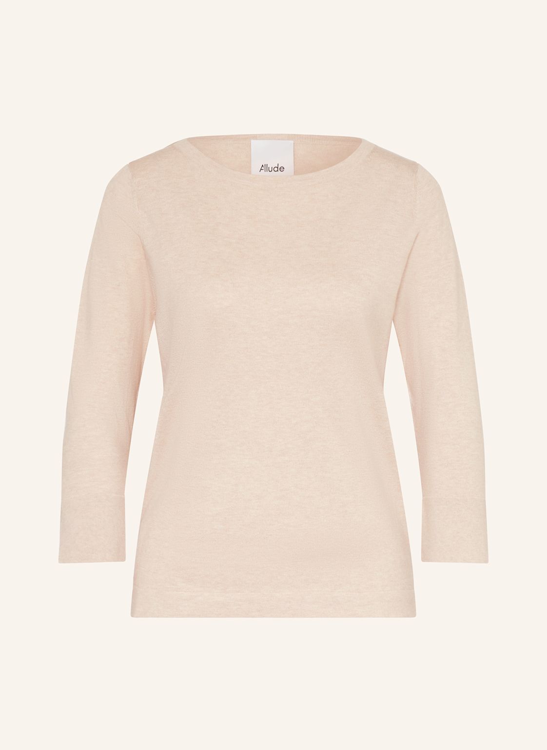 Allude Pullover Mit 3/4-Arm beige von allude