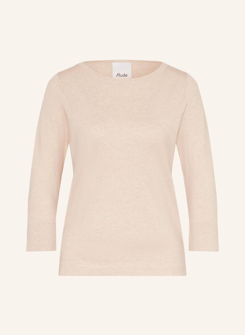 Allude Pullover Mit 3/4-Arm beige von allude