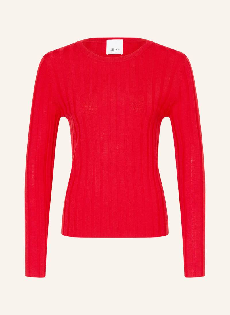 Allude Pullover rot von allude