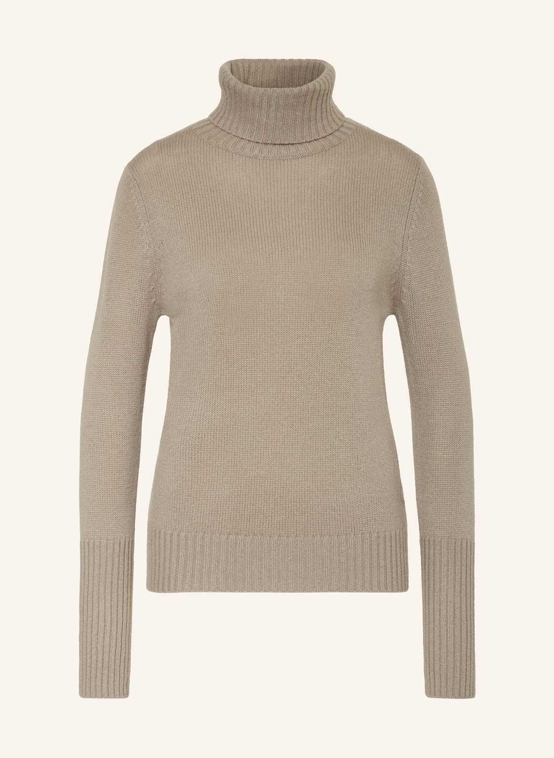 Allude Rollkragenpullover Aus Cashmere beige von allude