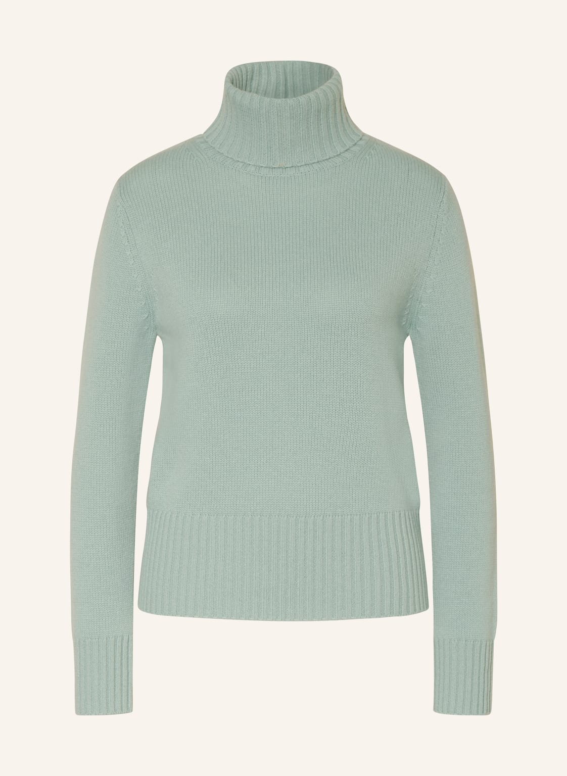 Allude Rollkragenpullover Mit Cashmere gruen von allude