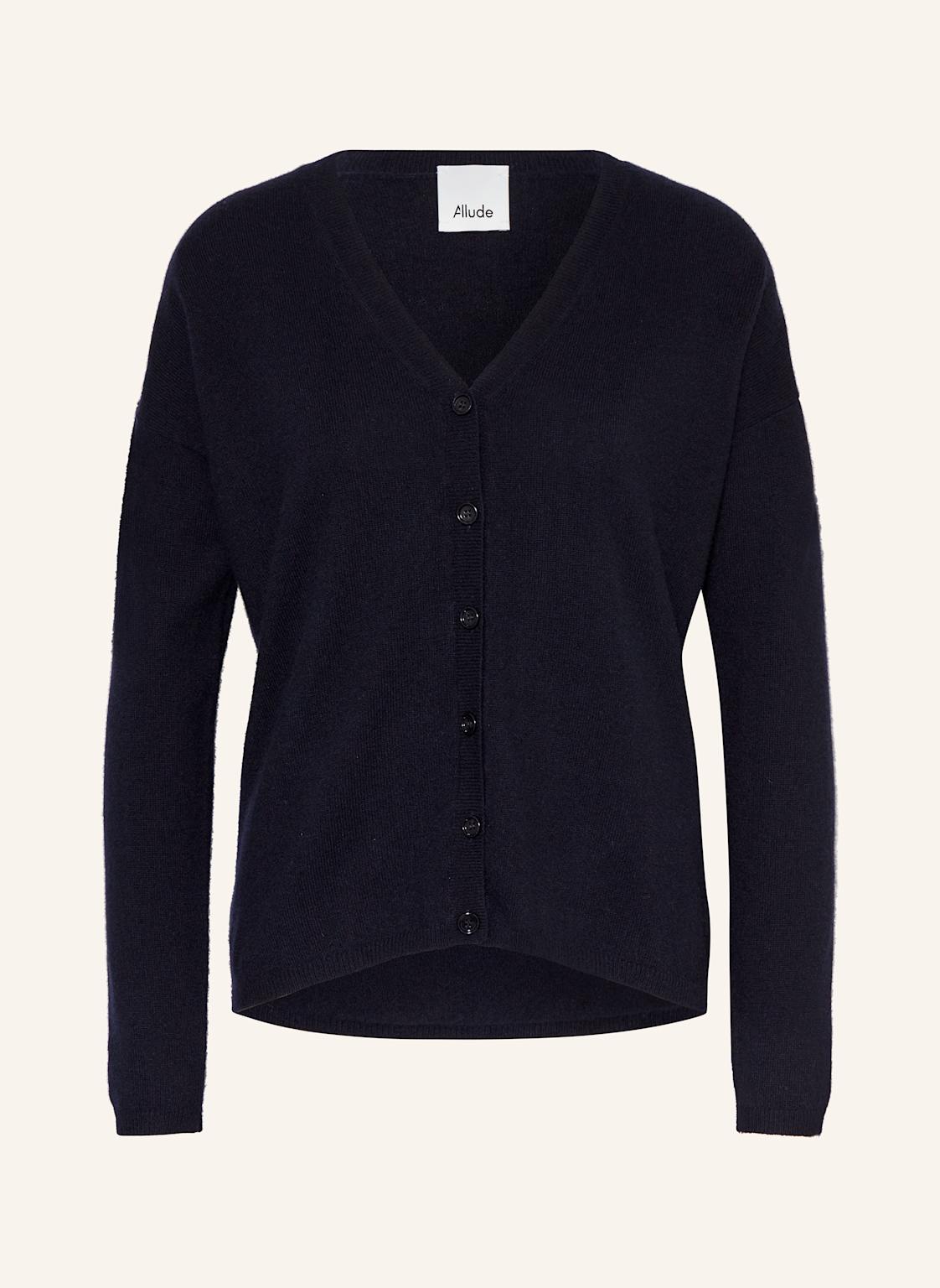 Allude Strickjacke Aus Cashmere blau von allude