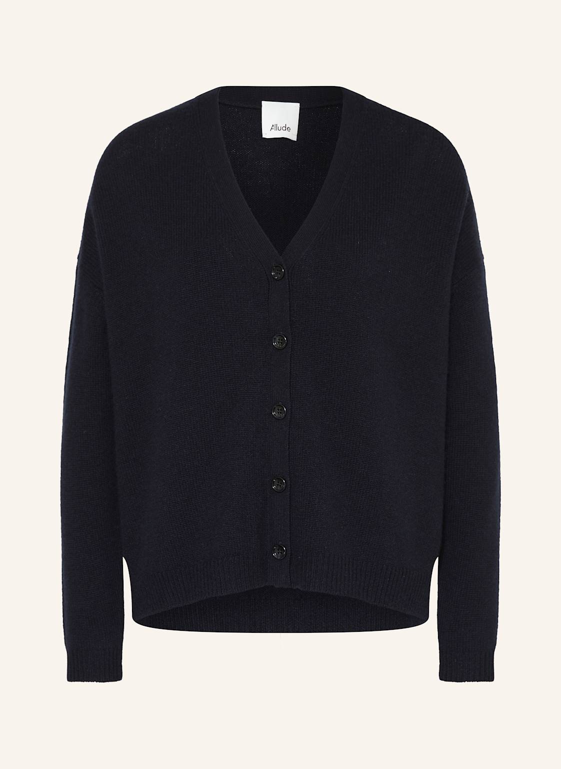 Allude Strickjacke Aus Cashmere blau Allude Strickjacke Aus Cashmere blau von allude