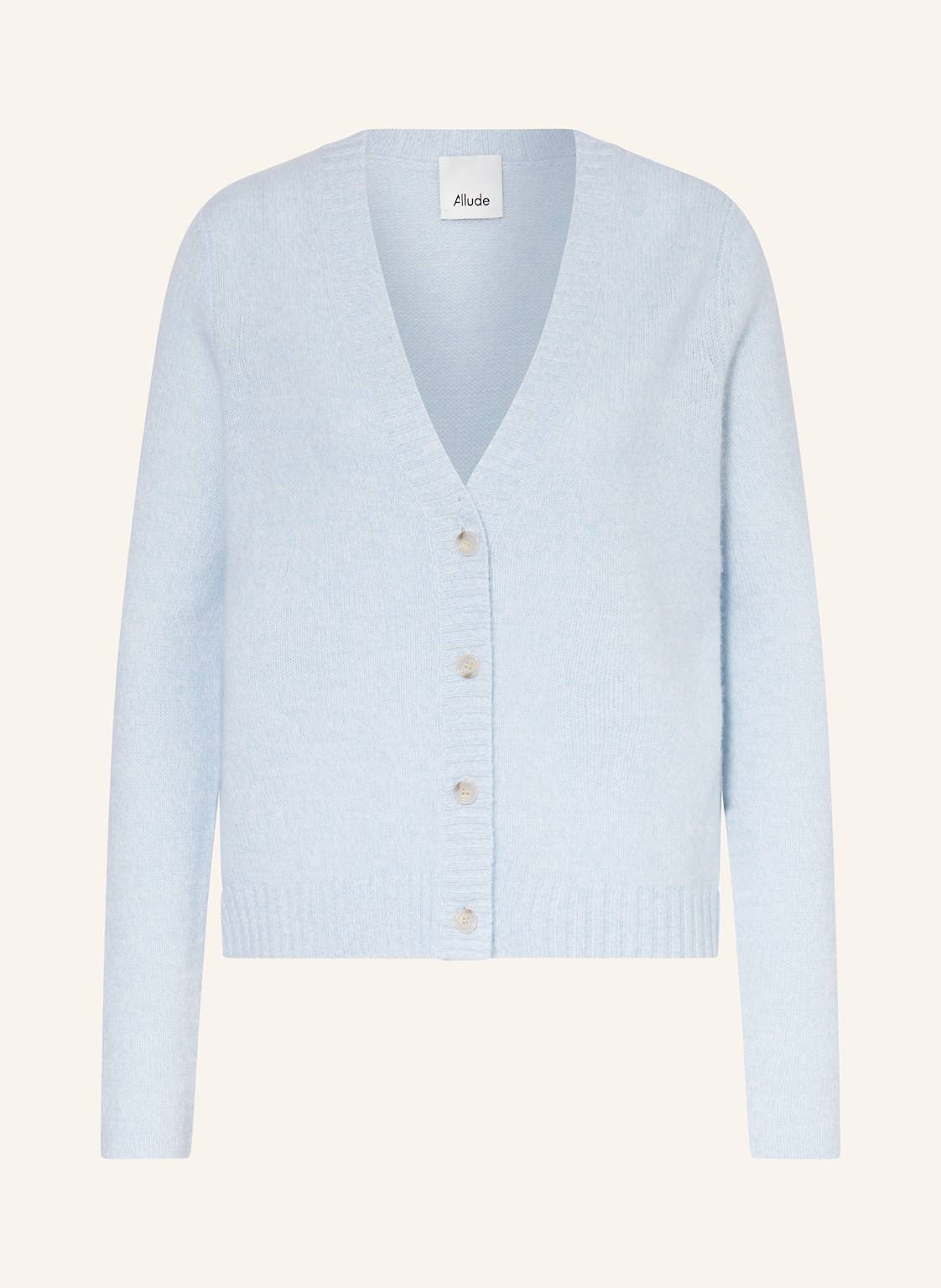 Allude Strickjacke Aus Cashmere blau Allude Strickjacke Aus Cashmere blau von allude