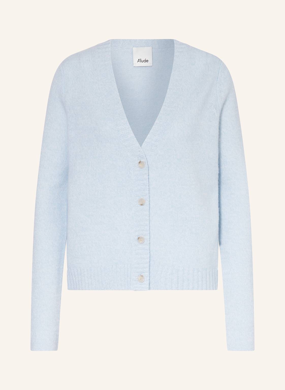 Allude Strickjacke Aus Cashmere blau von allude