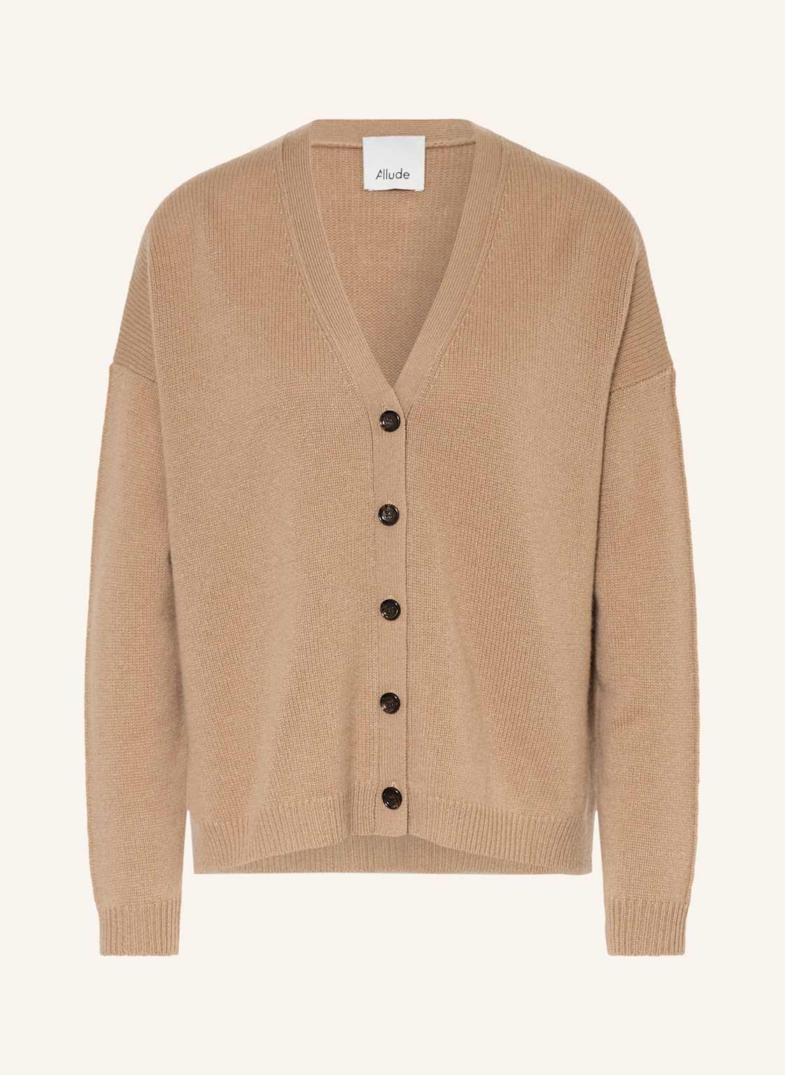 Allude Strickjacke Aus Cashmere braun von allude