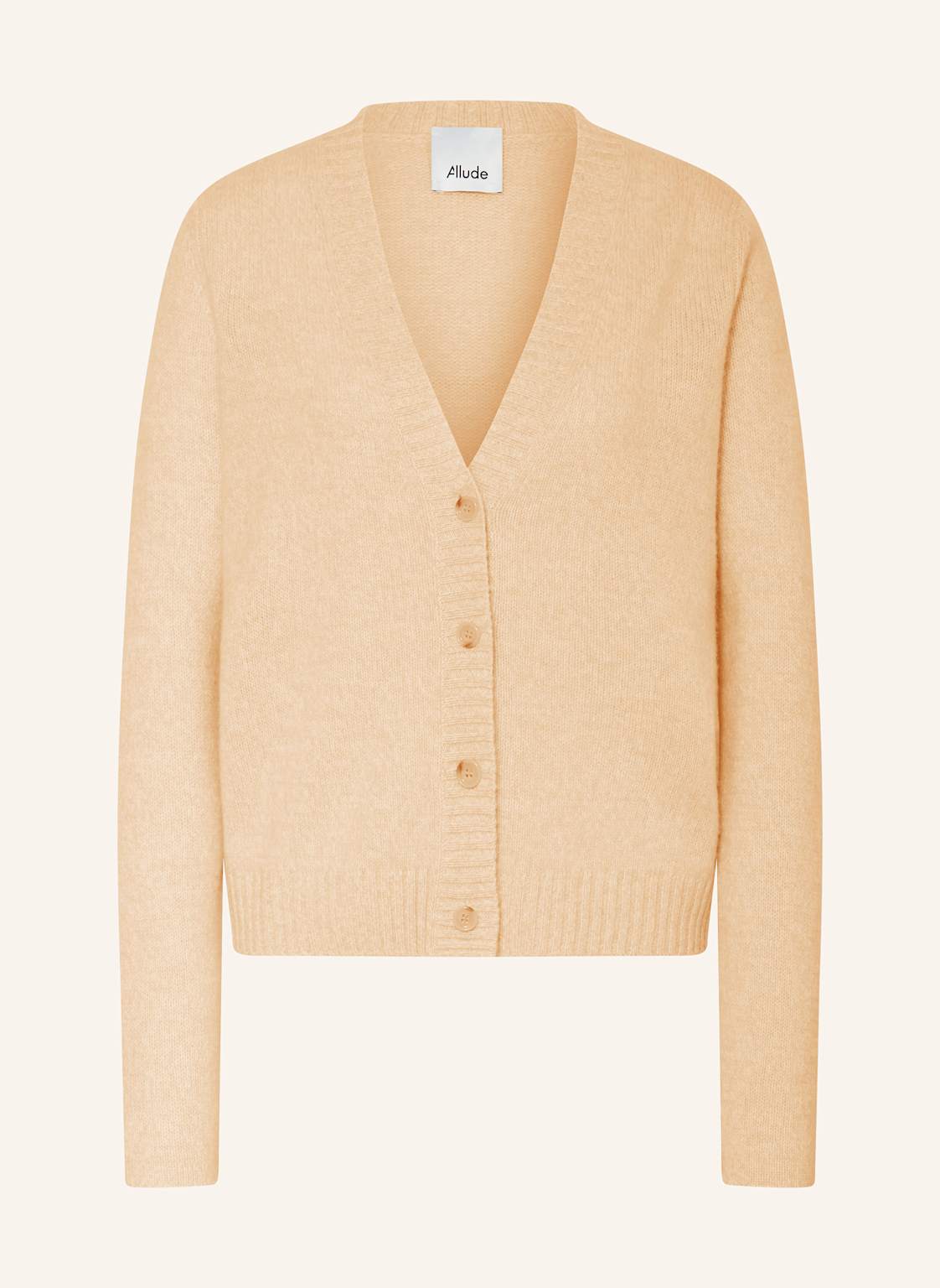 Allude Strickjacke Aus Cashmere braun Allude Strickjacke Aus Cashmere braun von allude