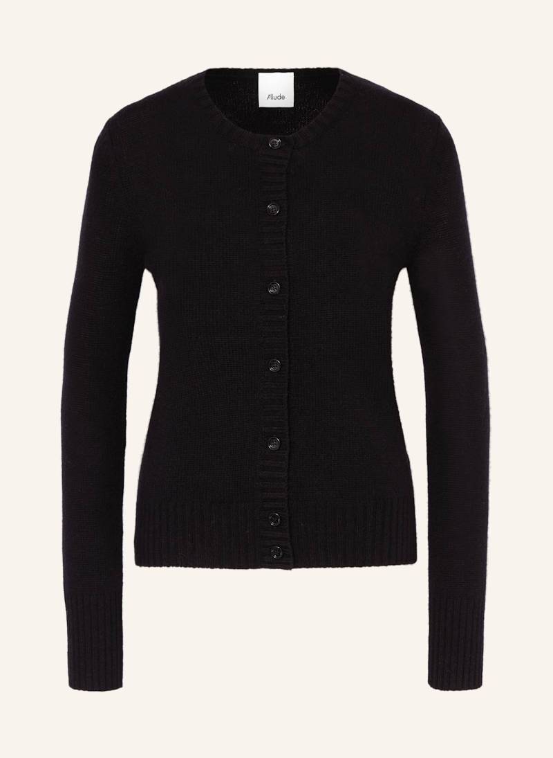 Allude Strickjacke Aus Cashmere schwarz von allude