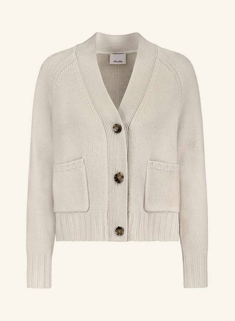 Allude Strickjacke Mit Cashmere beige von allude