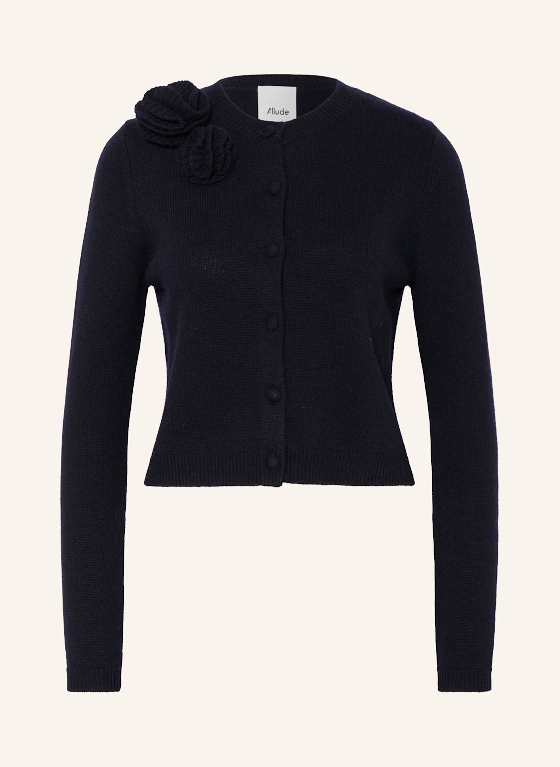 Allude Strickjacke Mit Cashmere blau von allude