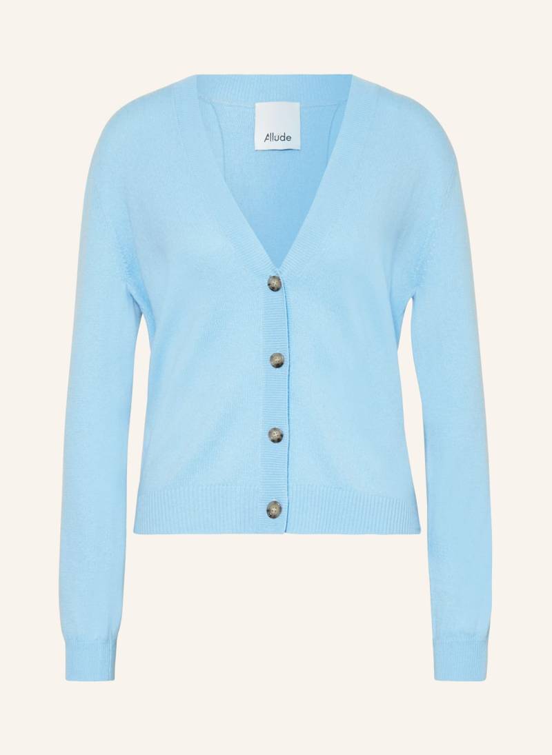 Allude Strickjacke Mit Cashmere blau von allude