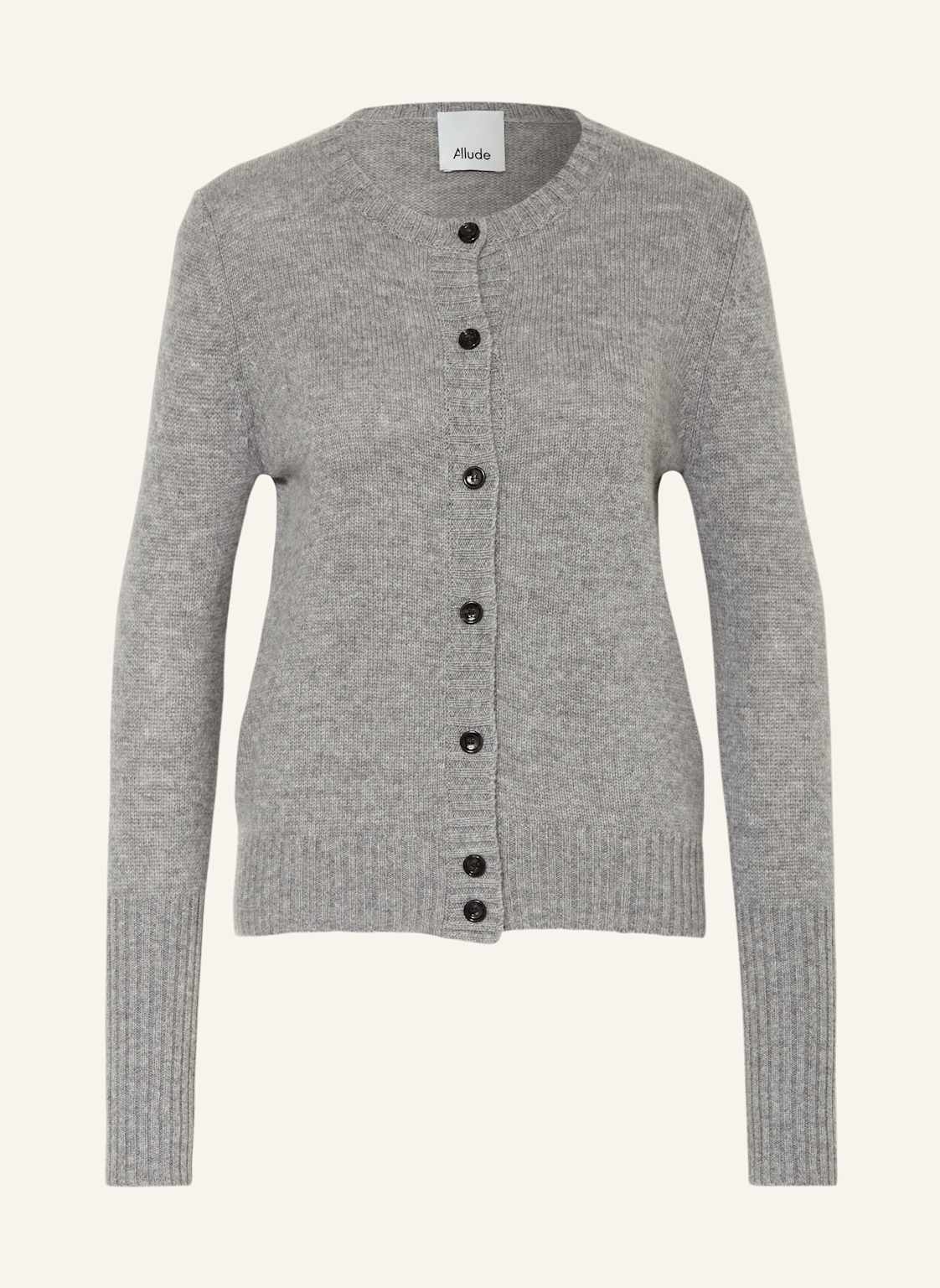 Allude Strickjacke Mit Cashmere grau von allude