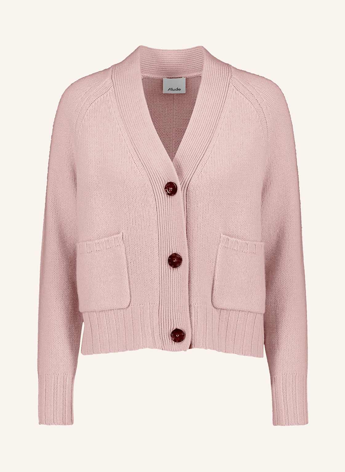 Allude Strickjacke Mit Cashmere rosa von allude