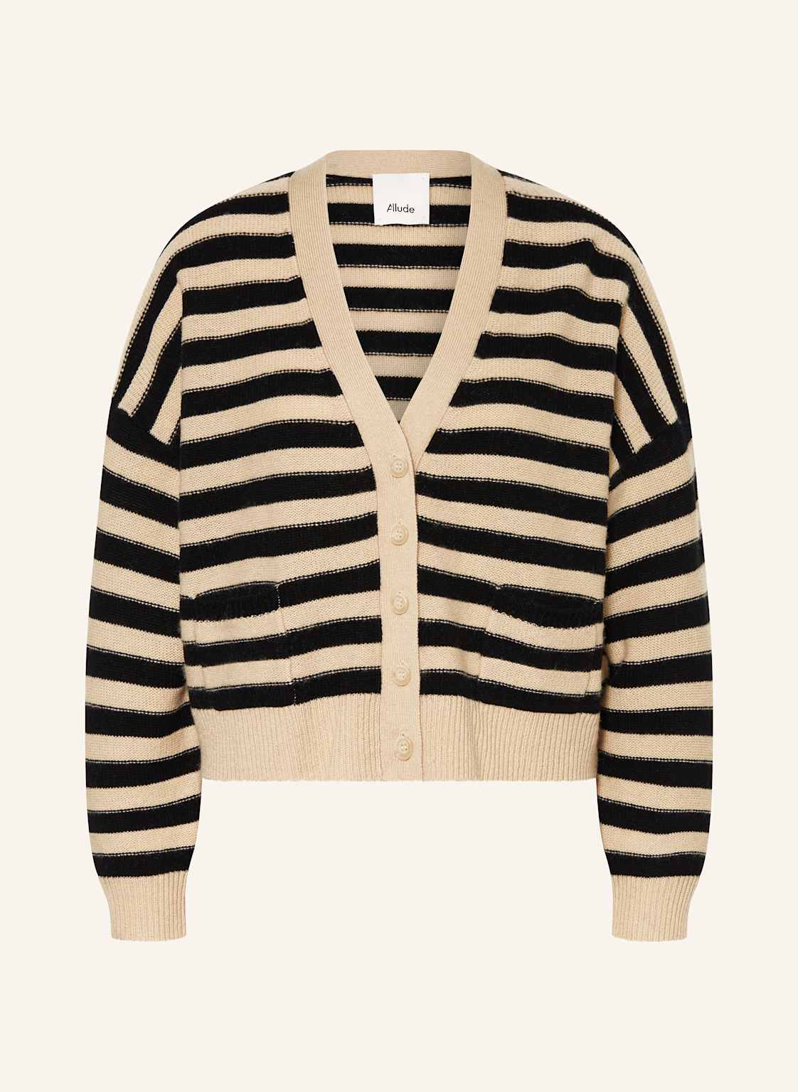 Allude Strickjacke Mit Cashmere schwarz Allude Strickjacke Mit Cashmere schwarz von allude