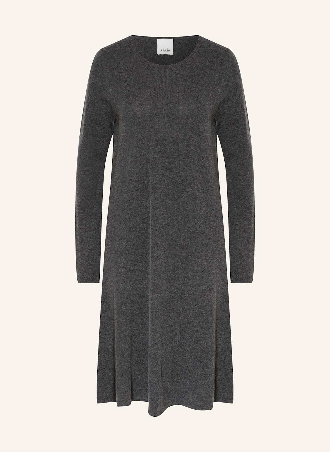 Allude Strickkleid Mit Cashmere grau Allude Strickkleid Mit Cashmere grau von allude