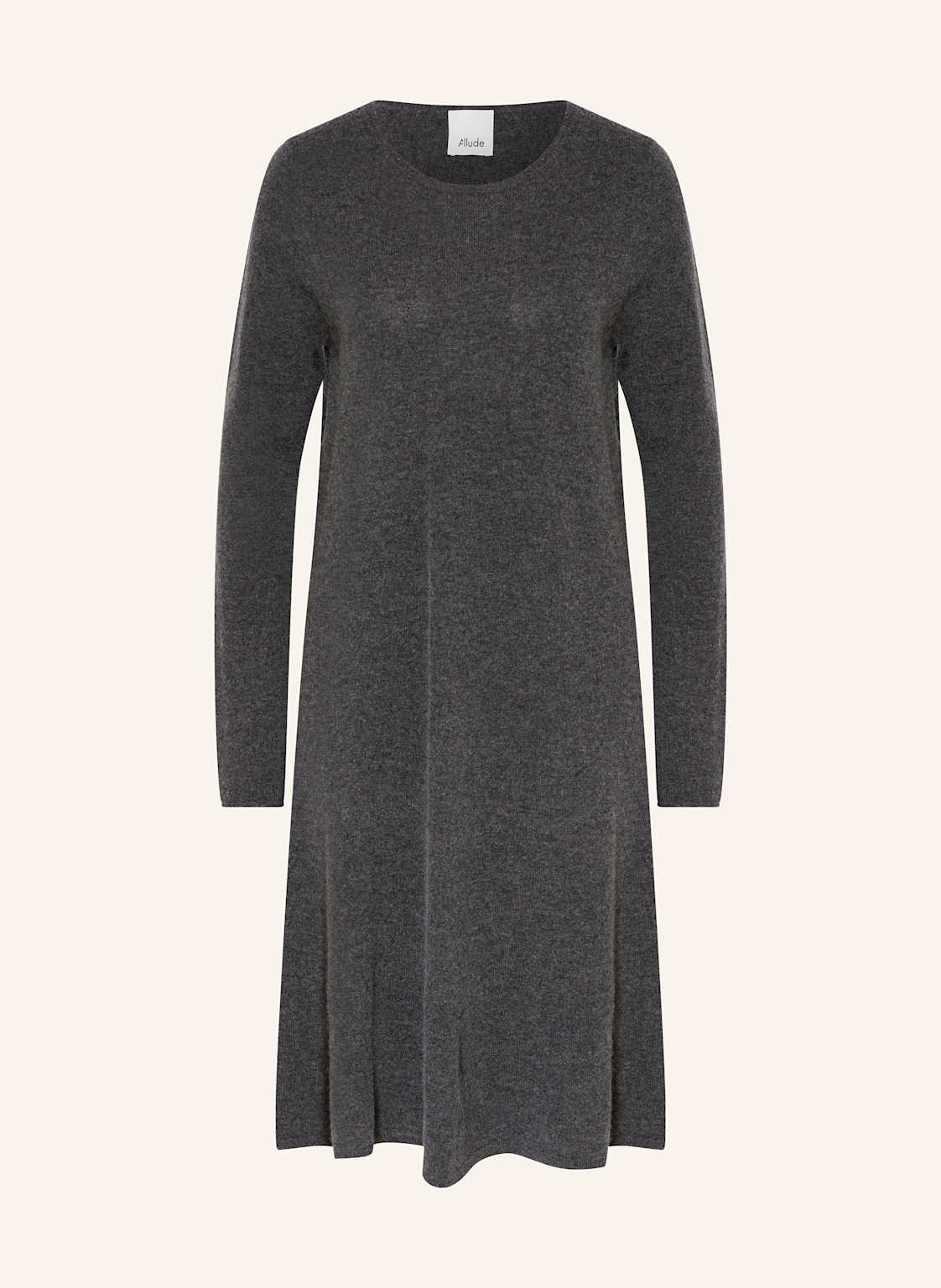 Allude Strickkleid Mit Cashmere grau von allude