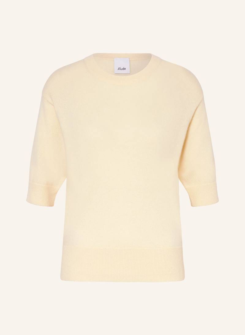 Allude Strickshirt Aus Cashmere gelb von allude