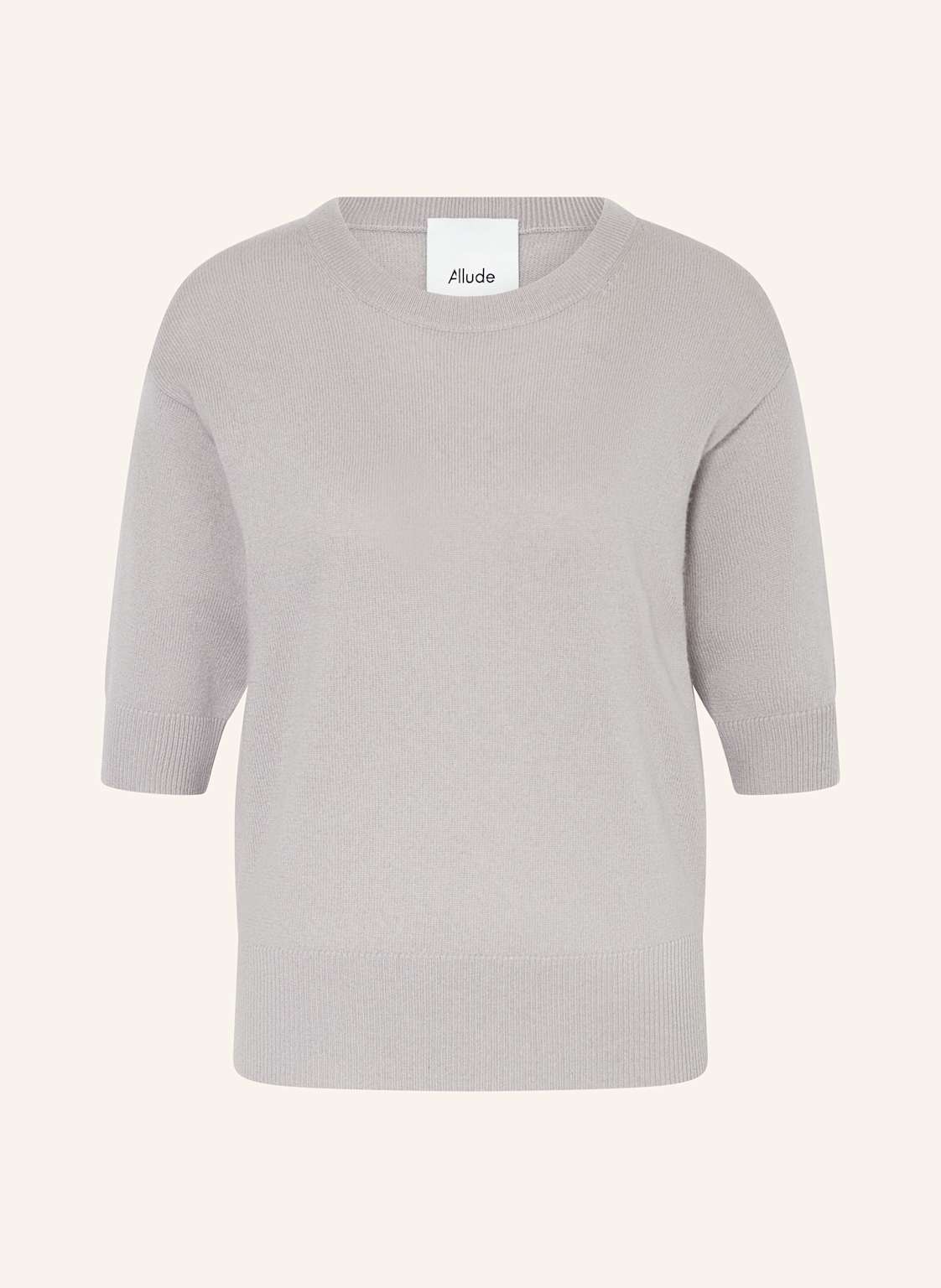 Allude Strickshirt Aus Cashmere grau von allude