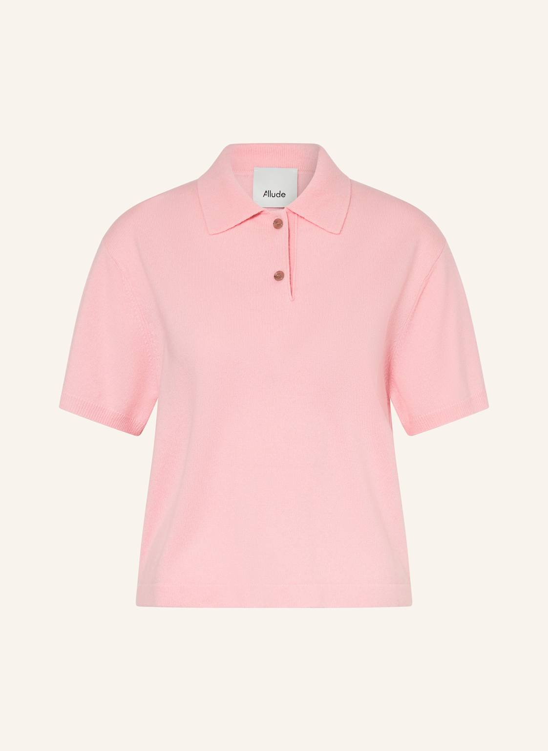 Allude Strickshirt Aus Cashmere rosa von allude