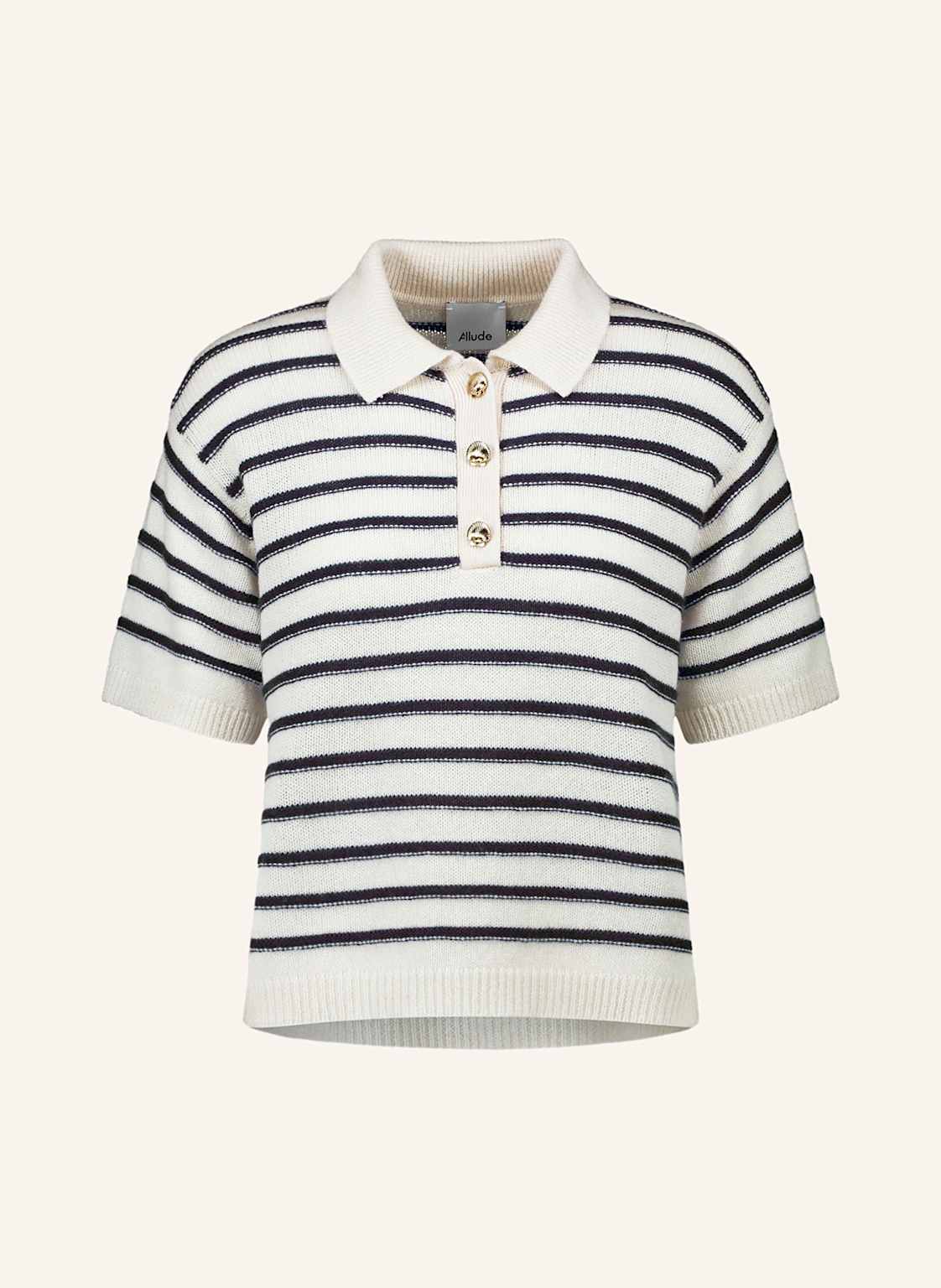 Allude Strickshirt Mit Cashmere blau Allude Strickshirt Mit Cashmere blau von allude