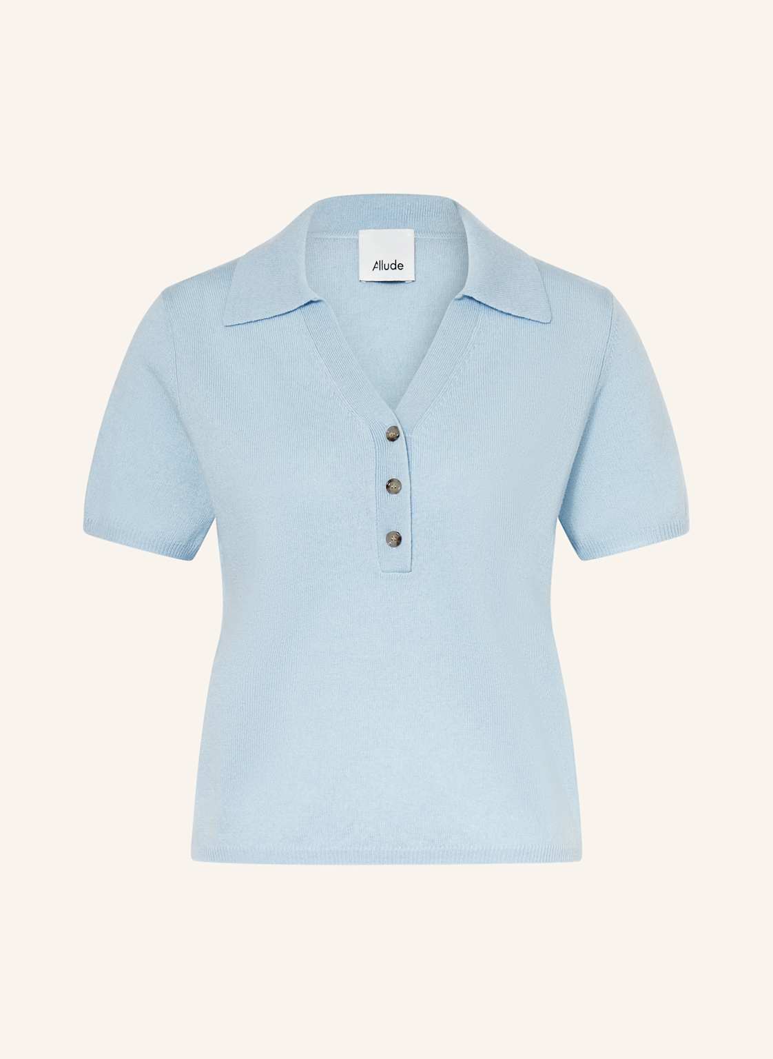 Allude Strickshirt Mit Cashmere blau von allude