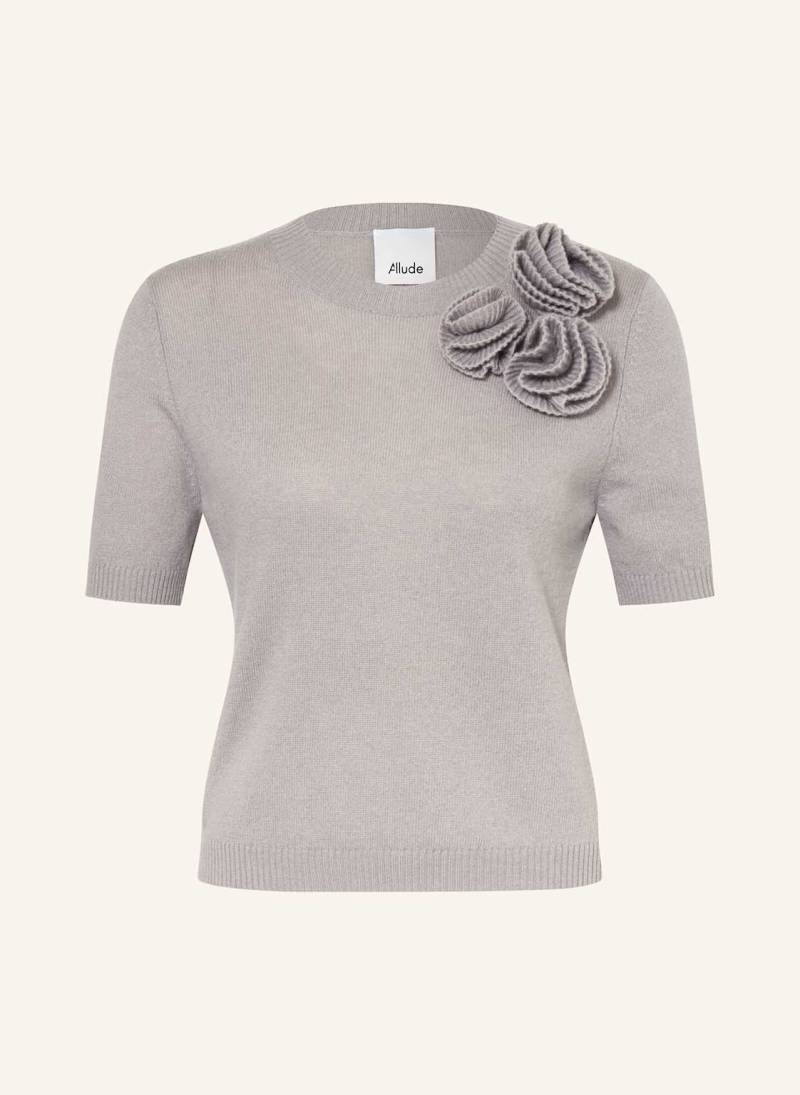 Allude Strickshirt Mit Cashmere grau von allude